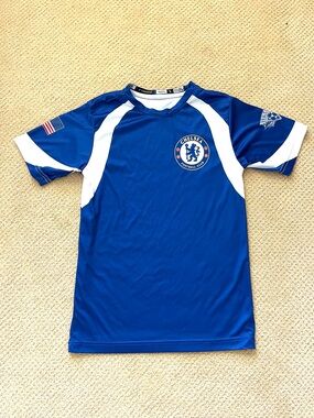 Chelsea Football Club Blue Soccer Jersey size Youth L